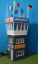 Kontrollturm XL Tower 1:32 für Carrera Scalextric Universal Evo 124 Gebäude