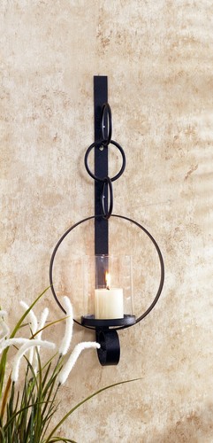 Eleganter wandkerzenhalter - eleganter,
