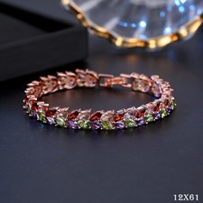 Luxus Damen  Kristall Tennis