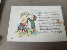 Antik Buch Kinderlieder Liederbuch Liederheft Alt Vintage 