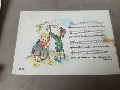 Antik buch kinderlieder - buch,