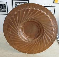 grosser Wandteller - Kupfer