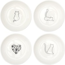 UOCAI 4PCS Katzennapf Flach