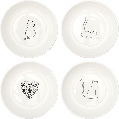 Uocai 4pcs katzennapf flach - uocai,