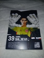 Signierte amil siljevic - ak,