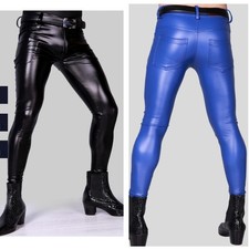 Herren Matte Kunstlatex