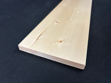 5x Rechteckleisten Flachleisten Holzbretter Kiefer/Fichte 15x146x1000mm B-Sort.