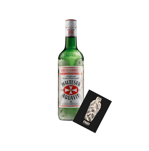 Malteser aquavit 40 - 0,7l, (40%