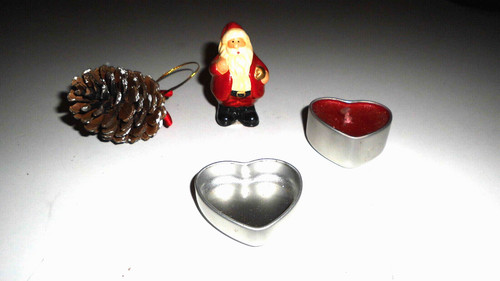 Weihnachtendeko 3tlg santa - weihnachtendeko, 3tlg.santa