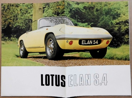 Lotus elan prospekt - s, 1968