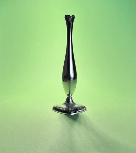 Vase antik chrom sehr - vase,