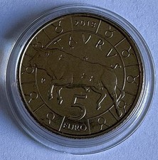 5 Euro San Marino 2018, Tierkreiszeichen - Stier