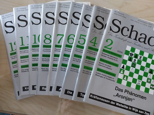 Schach zeitung konvolut - schach,