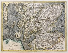 Scotland Schottland Ecosse Karte map Mercator engraving Kupferstich 1606