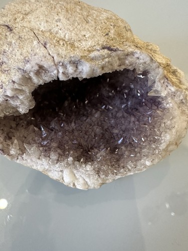 Amethyst druse geode - 132, g