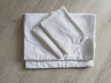 Curt Bauer Marken-Bettwäsche • 4teilig • 135x200/80x80 • uni weiß