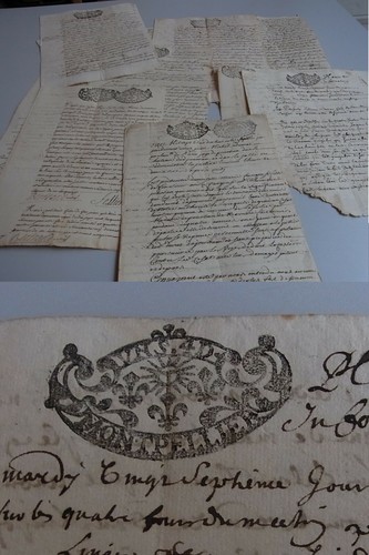 Französische dokumente - französische,