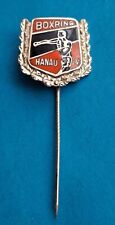 Emaillierte BOXRING HANAU e.V. - Ehrennadel in Silber