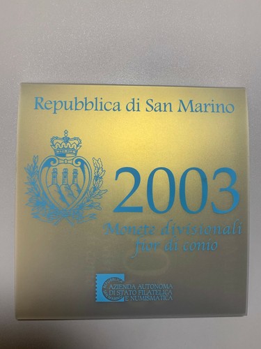 San marino kms 2003 cent - marino, 1