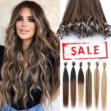 200 Strähnen Echthaar