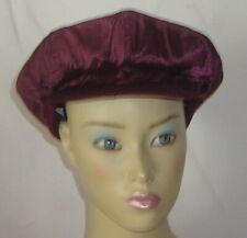 Glänzendes CAP Basecap Schirmmütze Kappe Hut Mütze schwarz weinrot lila grün NEU
