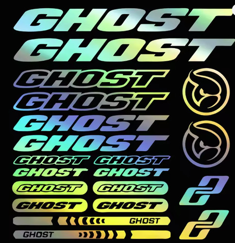 Ghost sticker aufkleberset - sticker,