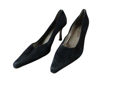 Peter Kaiser Damen Pumps Gr 38 | PK 5 schwarz Wildleder spitz High Heels (21439)