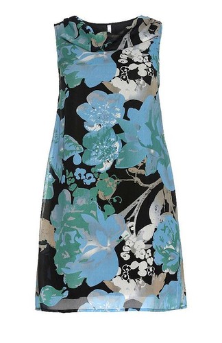 Sheego hammer chiffonkleid - hammer,