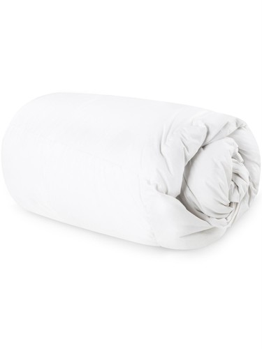 Warme daunendecke inlett mit - inlett,