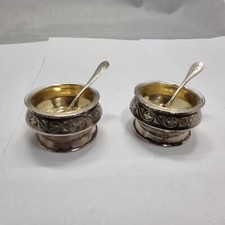 2 Stück antike Salieren aus Silber 800 punziert #1