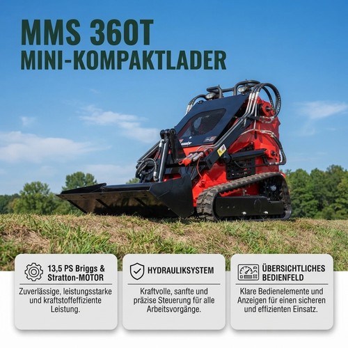 Mini radlader kettenlader - mini,