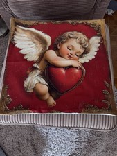 Kissenbezug 45x45 Kissenhülle mit Engelmotiv ? Unbenutzt Engel