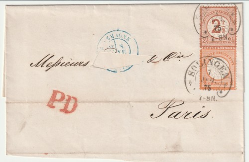 1875 brief solingen - dr,