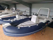 Ribschlauchboot 5,20m x 2,0m mit Geräteträger Neu mit 60 PS Mercury und Trailer
