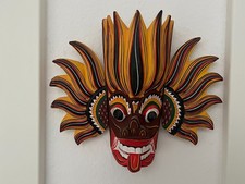 Hinduistische Drachenmaske aus