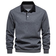 Herren-Polokragen Pullover