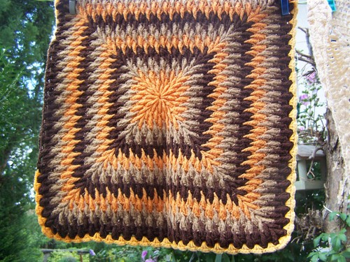 Vintage boho häkeldecke bett - häkeldecke,
