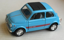 Kinsmart Fiat 500 hellblau