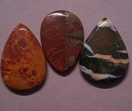 Lot cabochons cherry - cabochons,