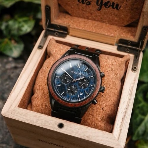 Holzkern herrenarmbanduhr - holzkern,