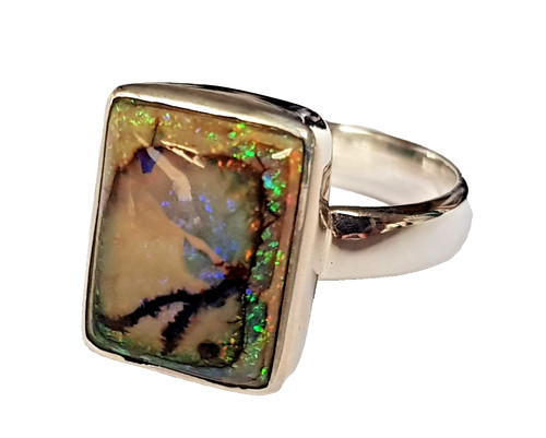 Edler opal ring - , a***