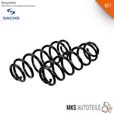 2 x SACHS FAHRWERKSFEDER SPIRALFEDER SET VORNE OPEL 3858945