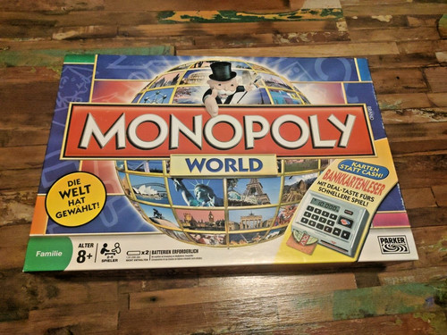 Brettspiel monopoly world - brettspiel,