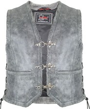 Lederweste, Bikerweste