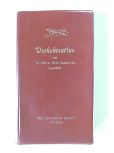 Verkehrsatlas der ddr - der,