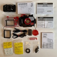 Olympus TG-6 Unterwasserkamera + Gehäuse PT-059 Komplettset Tauchen Schnorcheln