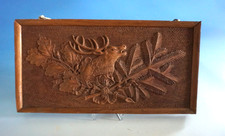 Vintage Holz Reliefbild