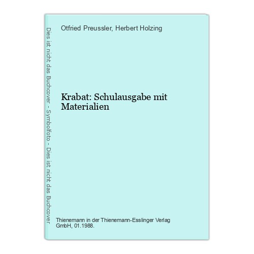 Krabat schulausgabe mit - schulausgabe,