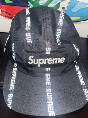 Supreme reflective text camp - supreme,