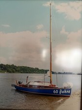 Segelboot 20er Jollenkreuzer, Stahl Rundspant, Classic Rarität , Bj. 1948 